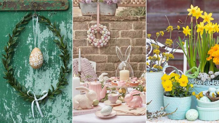 Outdoor easter decor ideas